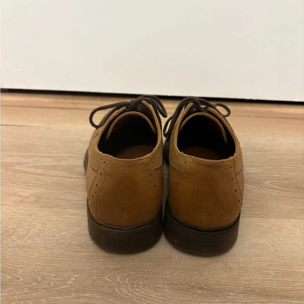Frye & Co Men's Grant Oxford Shoes Cognac Brown 9.5M
